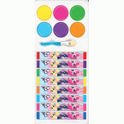 MY LITTLE PONY Colouring Set + สีน้ำและสีชอล์ก It's Cool To Be Kind